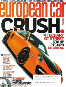 EUROPEAN CAR 2007 AUG - ASTON MARTIN VANQUISH S, BMW 6 SERIES LAND SHARK